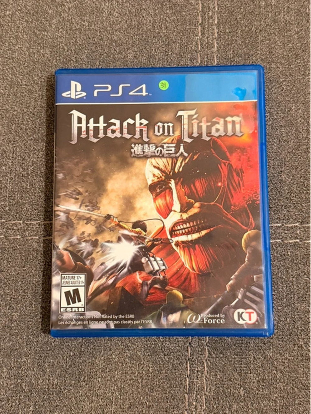 Attack on Titan for PlayStation 4